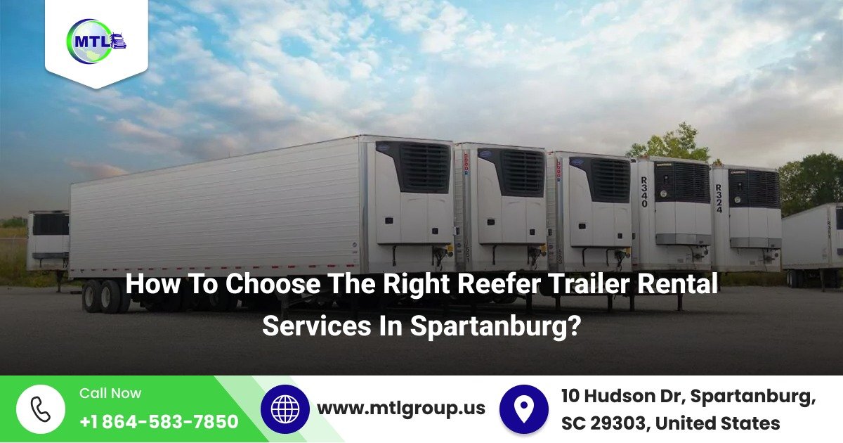 Right Reefer Trailer Rental services in Spartanburg